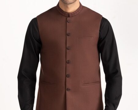 Embroidered Waist Coat WC-PD24-041