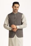 men-ethnic-waist-coat-color-green-blended-band-collar-regular-fit-wc-pd24-040-half-front-2
