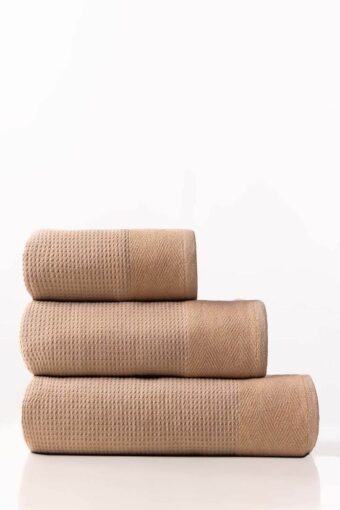 mocha waffle towel 1