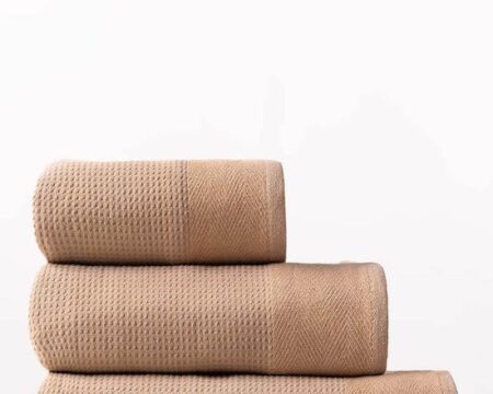 Mocha Waffle Towel