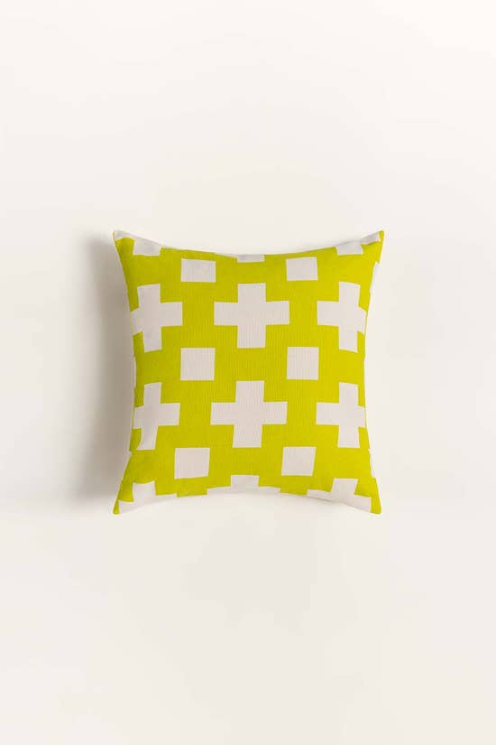 neon screen printed cushion cover 1
