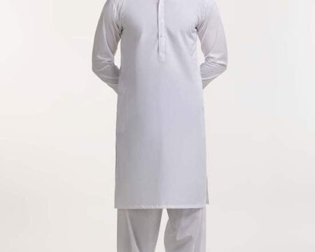 Off White Basic Suit SK-P24-068