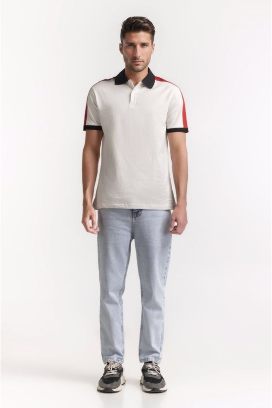 regular fit shoulder panel polo ps fshn24 153 1