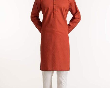 Rust Basic Kurta KR-STY24-063