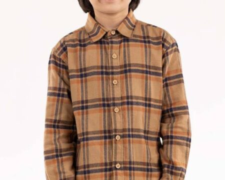 Toddler Boy Khaki Casual Shirt 224 -317-009