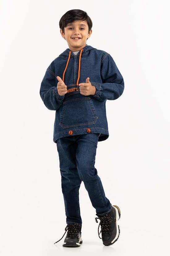 toddler boys dark blue denim jacket with hood 224 310 051 1