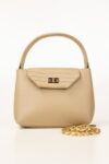 Beige Handbag IBS-HDB25-004