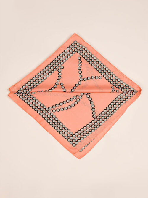 Printed Silk Mini Scarf