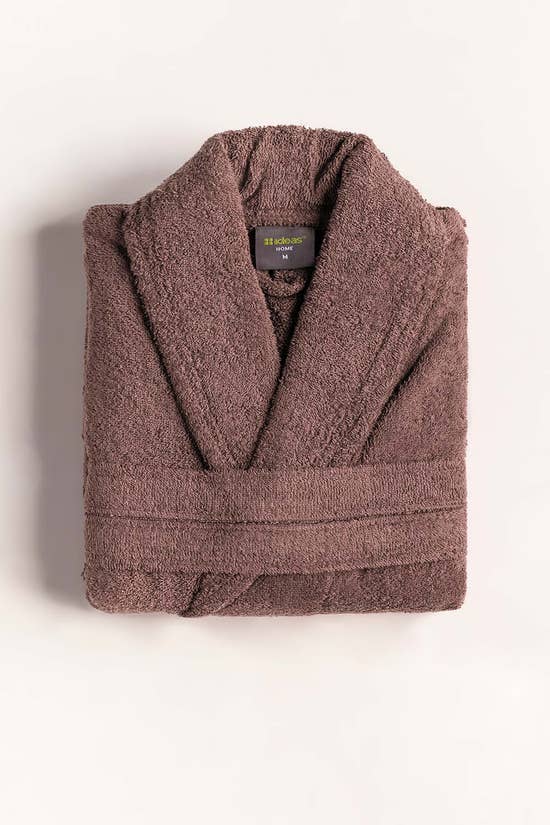 cocoa combed bathrobe 1