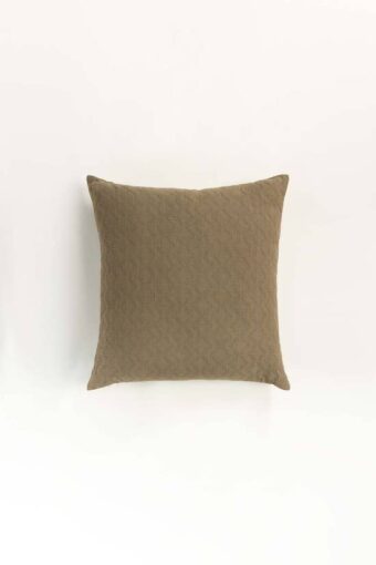 covert green matelasse cushion cover 1