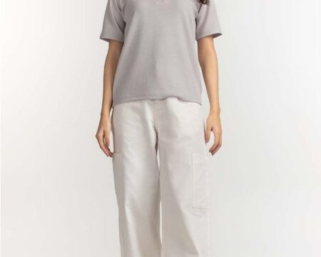 Grey Basic Top WM-KTP23-112