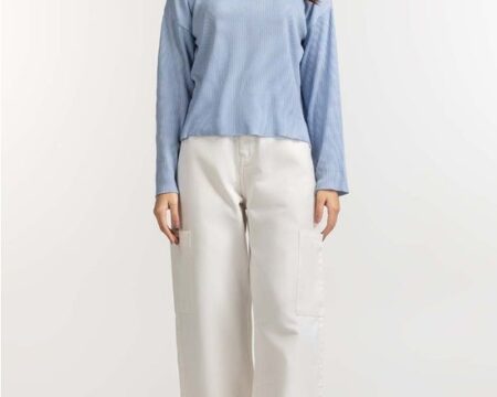 Ice Blue Basic Top WM-KTP23-104
