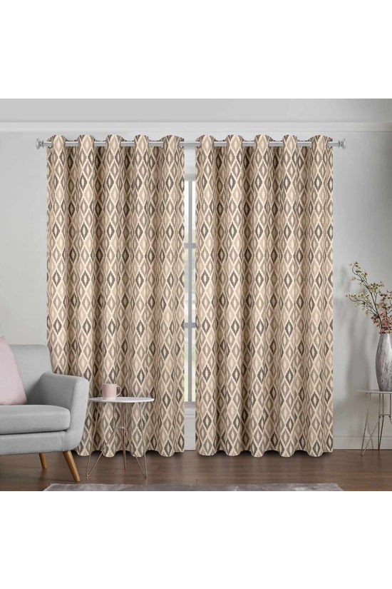ikkat printed curtain 1