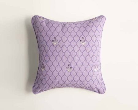 Lavender Bloom T-150 Square Cushion Cover