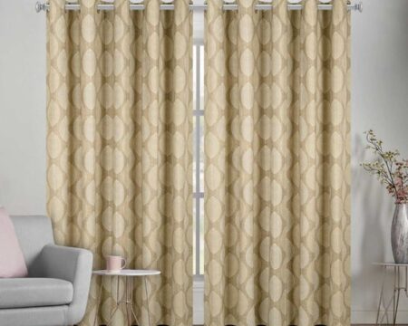 Leaf Printed Curtains