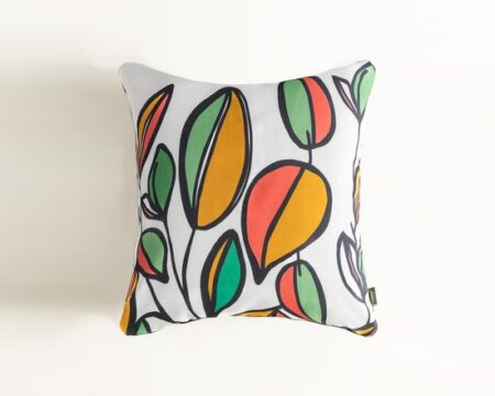 Leaves Digital Printed Cushion Cover