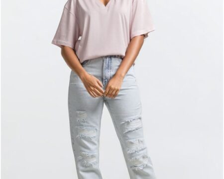 Light Pink Basic Top WM-KTP-SS24-052