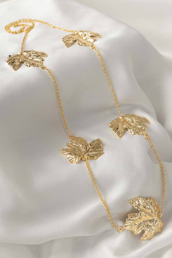 long leaf necklace ifa nl 019 3