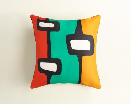 Multi Abstract Digital Printed Cushion Cover