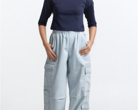Navy Blue Basic Top WM-KTP-SS24-060