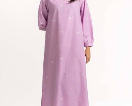 Pink Woven Dress 231-214-209