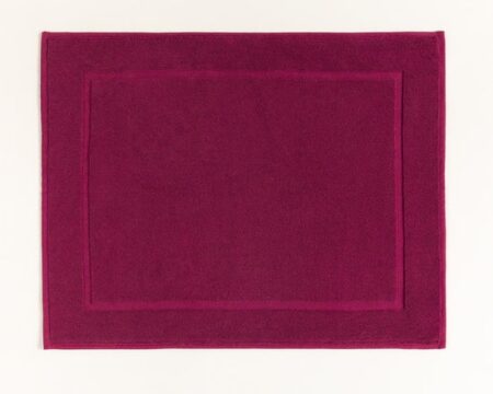 Raspberry Terry Bath Mat 25