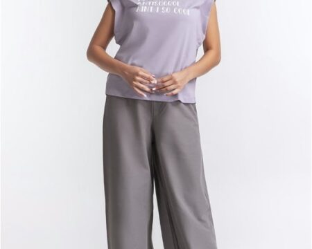 Regular Fit Tee With Aint I So Cool Artwork WM-KTP-SS24-039