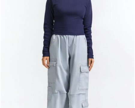 Ribbed Crew Neck Top WM-KTP-SS24-013