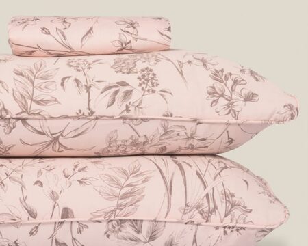 Rose Dust T-300 Bed Sheet Set