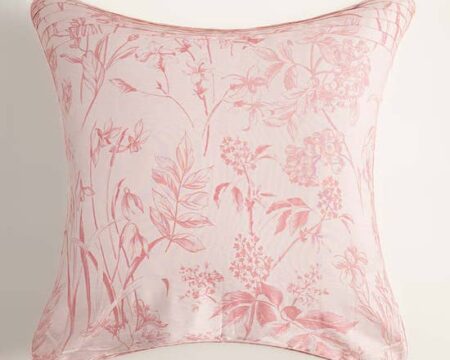 Rose Dust T-300 Euro Sham Cushion Cover