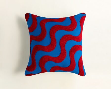 SS25-EC-015 Terry Embroidered Cushion Cover