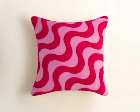 SS25-EC-016 Terry Embroidered Cushion Cover
