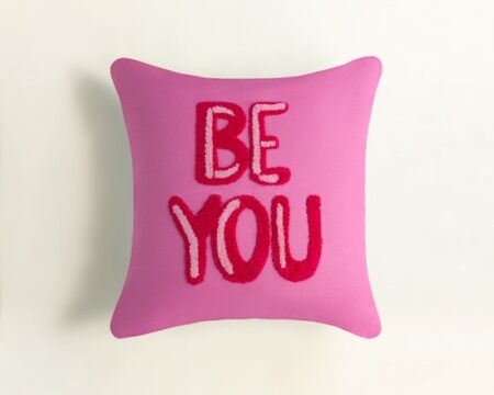 SS25-EC-020 B Terry Embroidered Cushion Cover