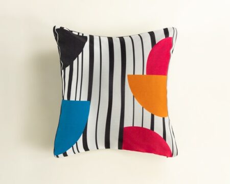 Stripes Digital Printed Cushion Cover