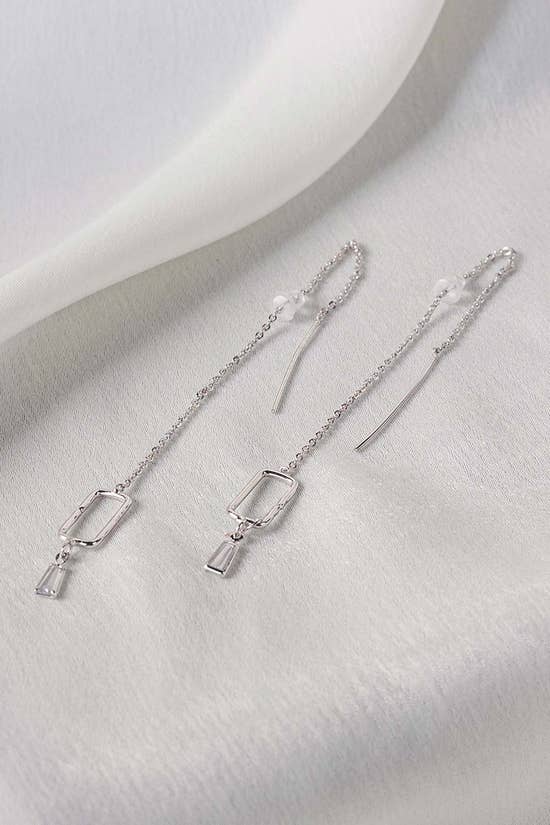 threader earrings silver ifa er 002 2