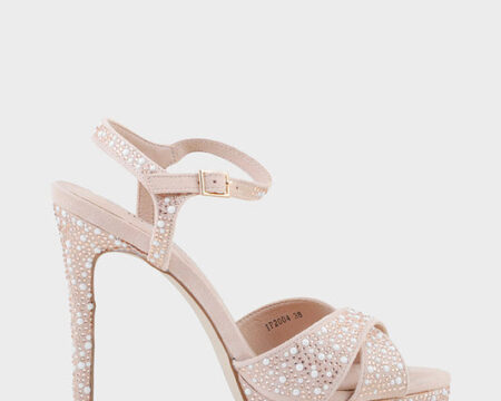 Party Wear Sandal IP2004-Beige