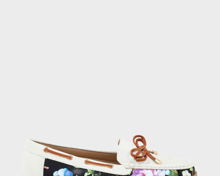 Casual Moccasin I41458-White