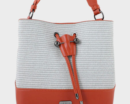 Casual Bucket Hand Bags BH0035-Red