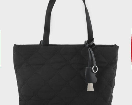 Tote Hand Bags BH0019-Black