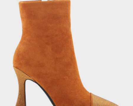 Party Wear Boots I53095-Camel