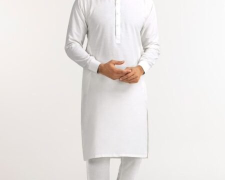 Slub Karandi Unstitched Fabric Blended-LF
