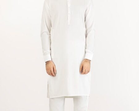 Gul 900 Snow Drop Unstitched Fabric Blended