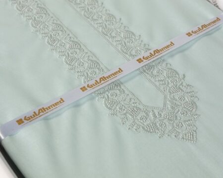 Embroidered Collection FD C004 Unstitched Fabric Cotton with Gift Box