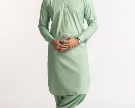 Gul 900 Monochrome Unstitched Fabric Blended-LF