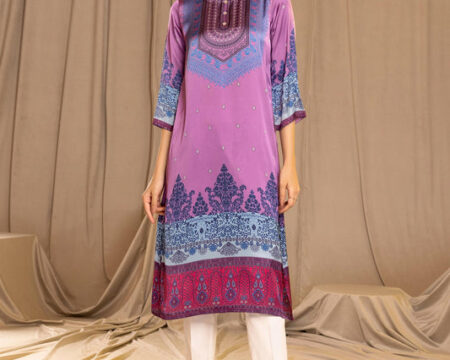Silk Shirt-Printed (Unstitched)