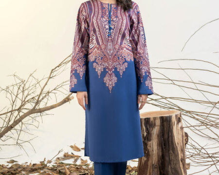 Khaddar Shirt-Paste Print(Unstitched)