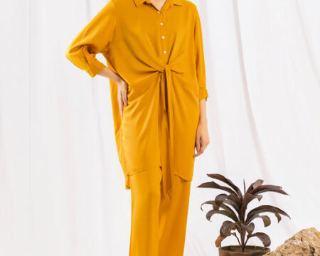 2 Piece Viscose Suit-Dyed (Pret)