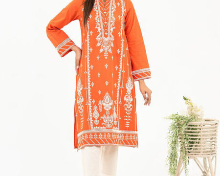 Lawn Shirt-Embroidered (Pret)