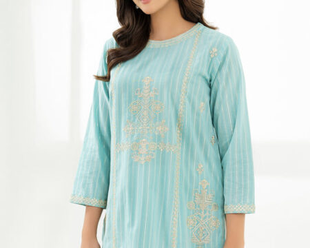 Yarn Dyed Shirt-Embroidered (Pret)