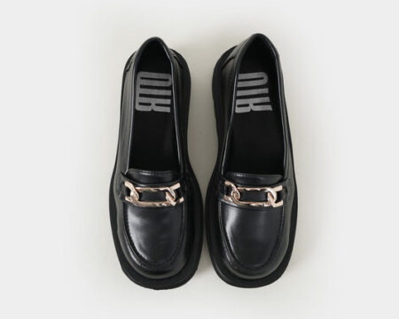 Chunky Loafers with Buckle